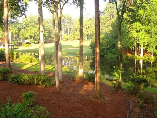 Gorgeous water and golf views at A Slice of Seven in Pinehurst