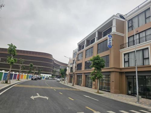 Unterkunft von außen, Hoa Đảo Vua (Hoa Đao Vua) in Flussufer - Cam Fluss / Alter Hafen