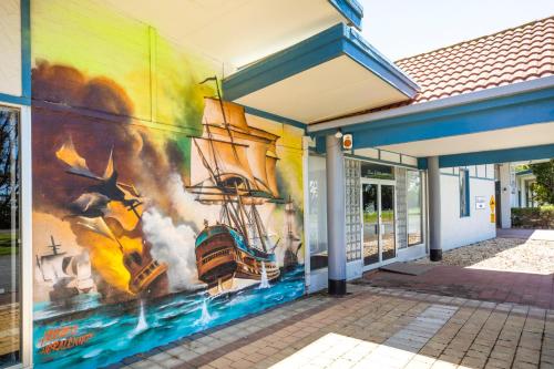 ジップスランド地域 Ship Inn Motel Yarram ホテル 施設