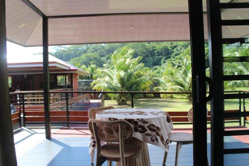 Vai'Ute'Ute Lodge, Raiatea in เทไวโต