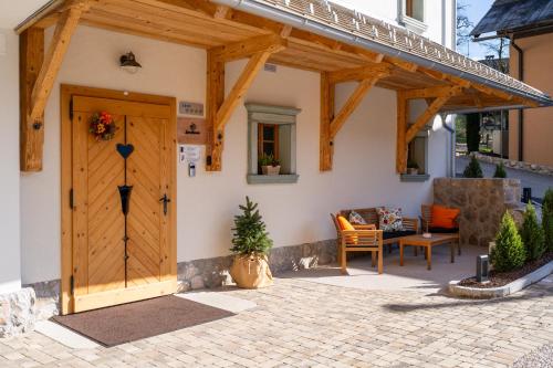 A szálláshely kívülről, Landhouse Bled in Selo pri Bledu