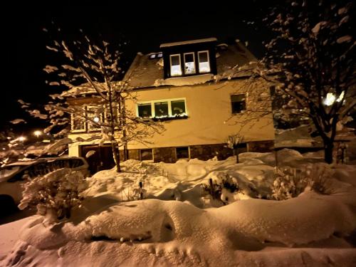 外部景觀, Romantische Ferienwohnung für 5 mit Hund im Erzgebirge (Romantische Ferienwohnung fur 5 mit Hund im Erzgebirge) in 格林海恩-拜埃爾費爾德
