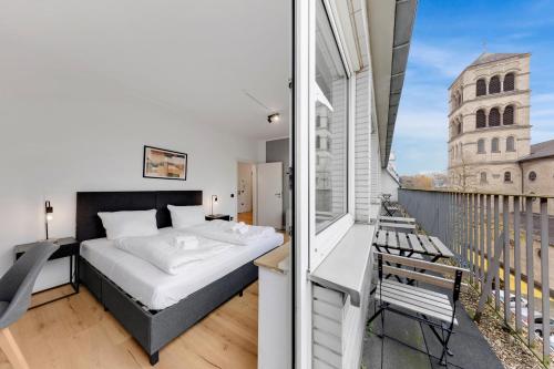 Apartment Düsseldorf 100QM, 6 Personen, Balkon, Messe, Küche in Düsseldorf, Deutschland
