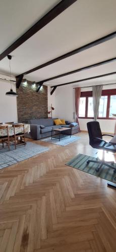 Fireplace apartment