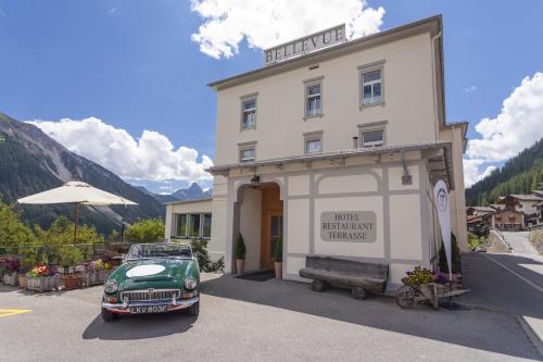 Boutique-Hotel Garni Bellevue Davos Wiesen - 출입구