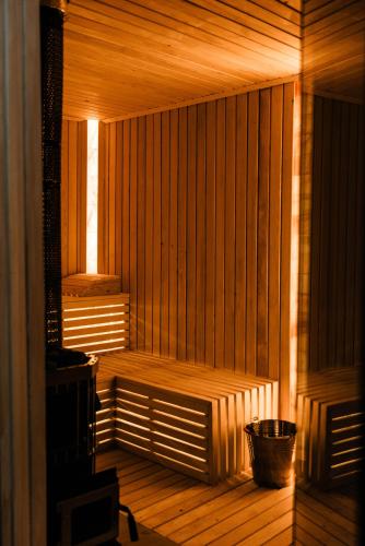 Sauna, Cape of Rodon Resort, Green Village in Fushë-Draçi