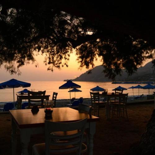 Restaurant, Alianthos Beach Hotel in Plakias