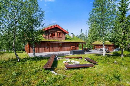 Unterkunft von außen, Ramstadbu -Lake Cabin near Trondheim, 4 Bedrooms in Storen