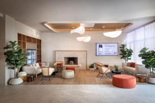 大堂, 瓦拉馬爾塔瑪里斯度假酒店 (Valamar Tamaris Resort) in 波雷奇