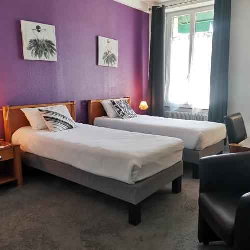 Logis Hotel Le Cerf Room Type - Twin Room