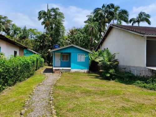 A szálláshely kívülről, Simplicidade em meio a Natureza -com acesso ao rio in Porto de Cima