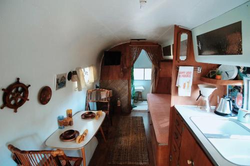 Tiki-Style Airstream Rental Perfect for a Weekend Getaway in Atlanta in Doraville