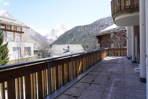 Balkonas / terasa, Fee-Rien in Saas-Fee