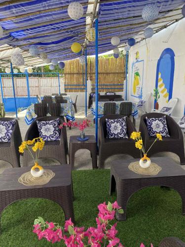 Blue Water De Santorini in ปวยร์โค กาเลรา