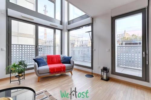 Ancien Canal - Seine-Saint-Denis - CI - Grand 3 pièces moderne avec Parking à Pantin - Location saisonnière - Pantin