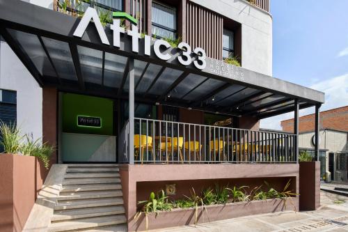 Vedere exterior, Hotel Attic 33 in Medellín