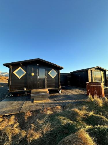 Tiny Cabin Under the Northern Lights in Leira