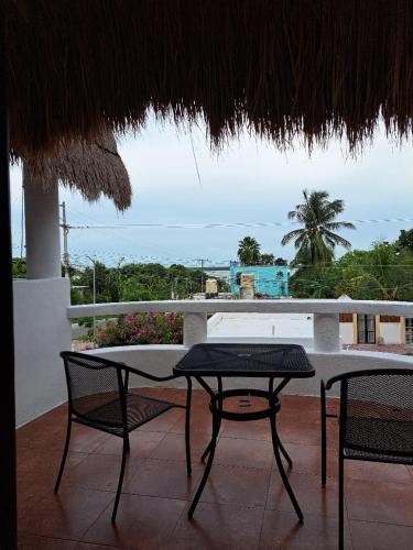 Balcony/terrace, Hotel Maria Maria in Bacalar