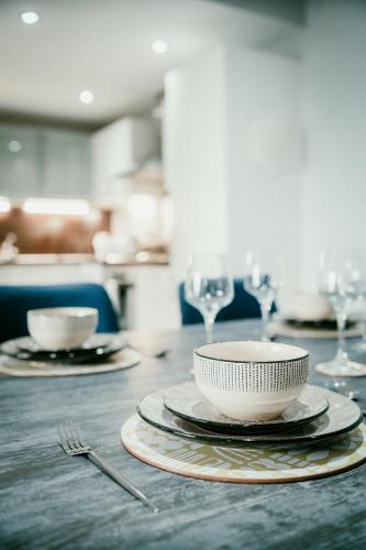 ห้องครัว, Urban Elegance: Luxury; Sleeps 6 in แซนดี โรว์ แอเรีย