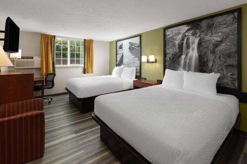 2 queen beds