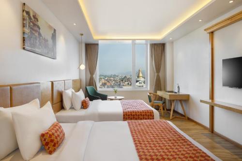 View, Hotel Anuttara, Boudha in Baudha Jorpati