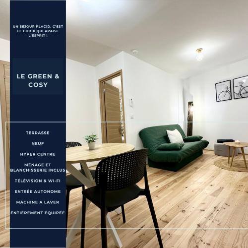 Le Green & Cosy - Neuf - Tout équipé - Location saisonnière - Mont-de-Marsan