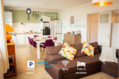 L Albéra - Elégance et douceur - Location saisonnière - Albertville