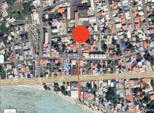 Centre Ste Anne plage & commerces à 200m - Location saisonnière - Sainte-Anne