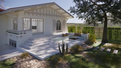 Villa d'architecte avec piscine et plage à pied - Location, gîte - La Teste-de-Buch