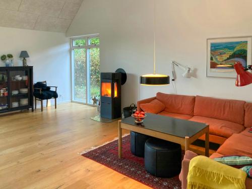 Exterior view, Architect-Designed Retreat In Private Woods in Givskud