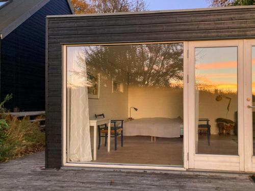 Exterior view, Architect-Designed Retreat In Private Woods in Givskud