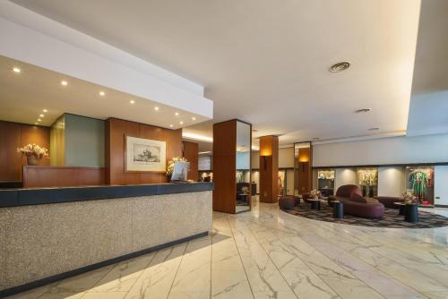 Lobby, Hotel Majestic in Chiaia