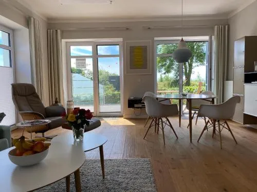 Am Meer in Orth, Deutschland