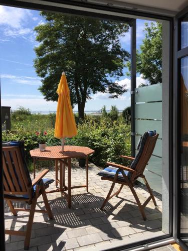 balkong/terrass, Am Meer in Orth