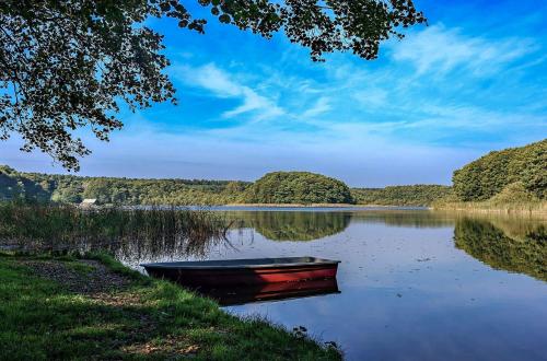 Apkārtne, Ferienhaus "Zum Hafen 21" in Zislow - Stilvoll entspannen zwischen Wald und See in Zislow