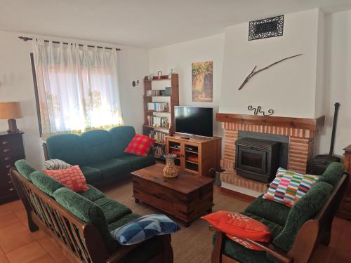 Koplietošanas atpūtas telpa ar TV, La Libélula de Valles (La Libelula de Valles) in Tamajon