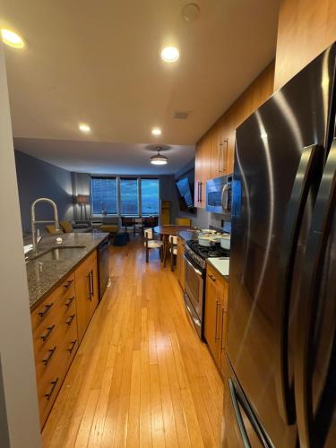 廚房, Trio Apartment in 李堡 (NJ)