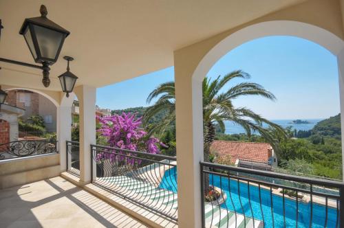 Uitzicht, Villa St.George in Lucice