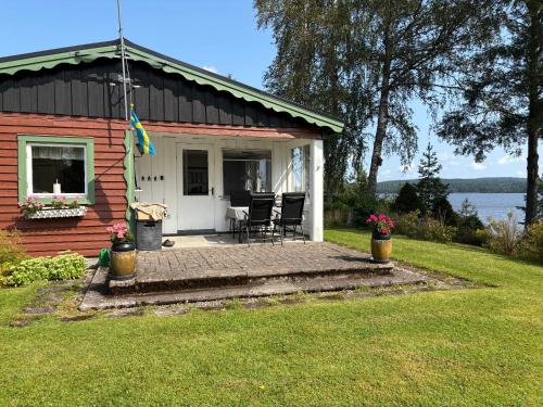 Viesnīcas āriene, Schwedenhaus am See in Radetorp