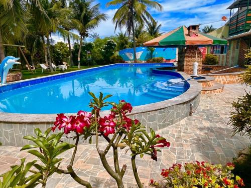 Casa com piscina perto do centro e da praia em Canoa Quebrada – khách sạn tại Canoa Quebrada
