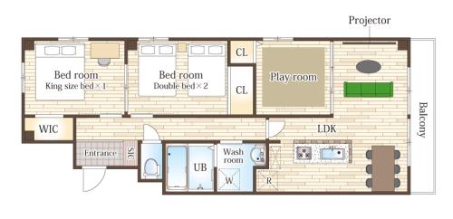 Cafune NAGOYA - Perfect for sightseeing in Nagoya and long-term stays! 3LDK with parking lot