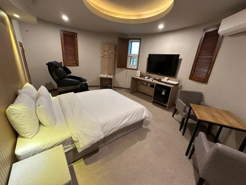 鸡龙 계룡 호텔 스테이318 酒店 套房