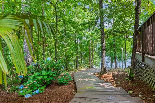 Lakefront with Dock and Hot Tub - image 8