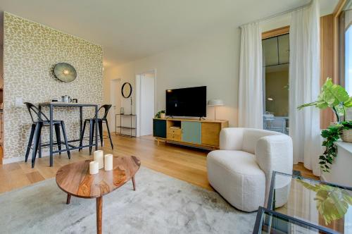 Luxury 1 bedroom flat in Kirchberg in Schrondweiler