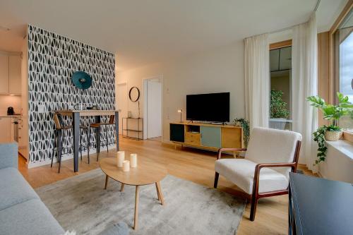 Luxury 1 bedroom flat in Kirchberg in Schrondweiler
