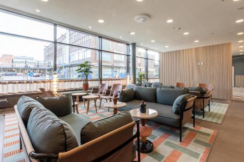 Lobby, Scandic Tampere City in Tampere