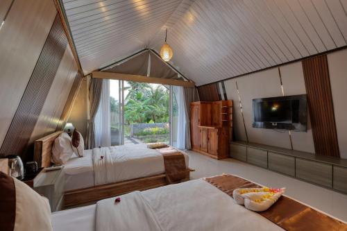 Kelingking Garden Villa Room Type - Deluxe Twin Room