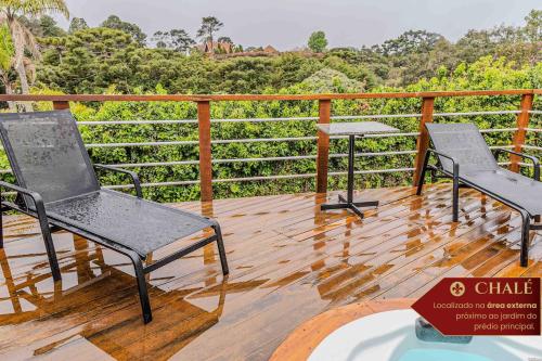 Balcony/terrace, Hotel Castelo Nacional Inn Campos do Jordao in Campos Do Jordao