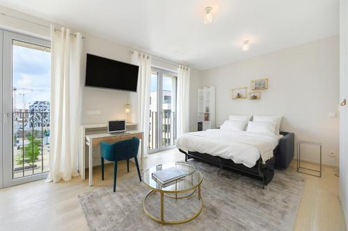 Luxury Flat in Gasperich near Deloitte, PWC – khách sạn tại Howald