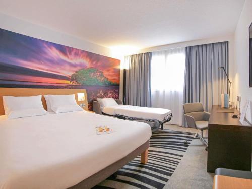 1 double bed